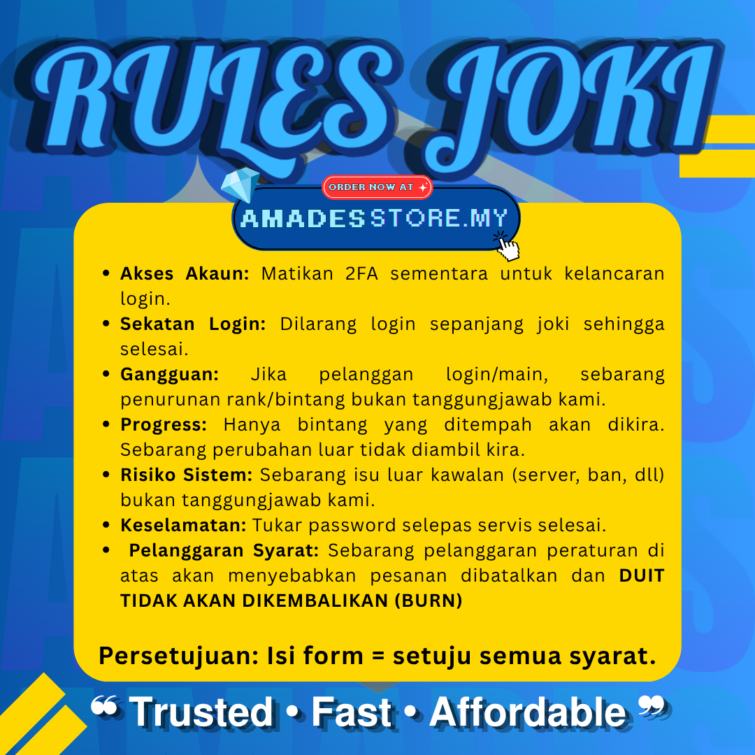Rules Joki